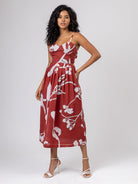 Mary Printed Dress DRESSES Doodlage   