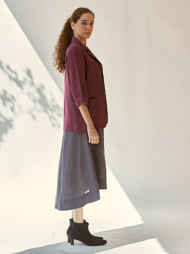 Today's Mood Wine Skirt set SETS IKKIVI   