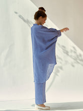 Load image into Gallery viewer, Oh Dear Blue Oversized Set SETS IKKIVI   
