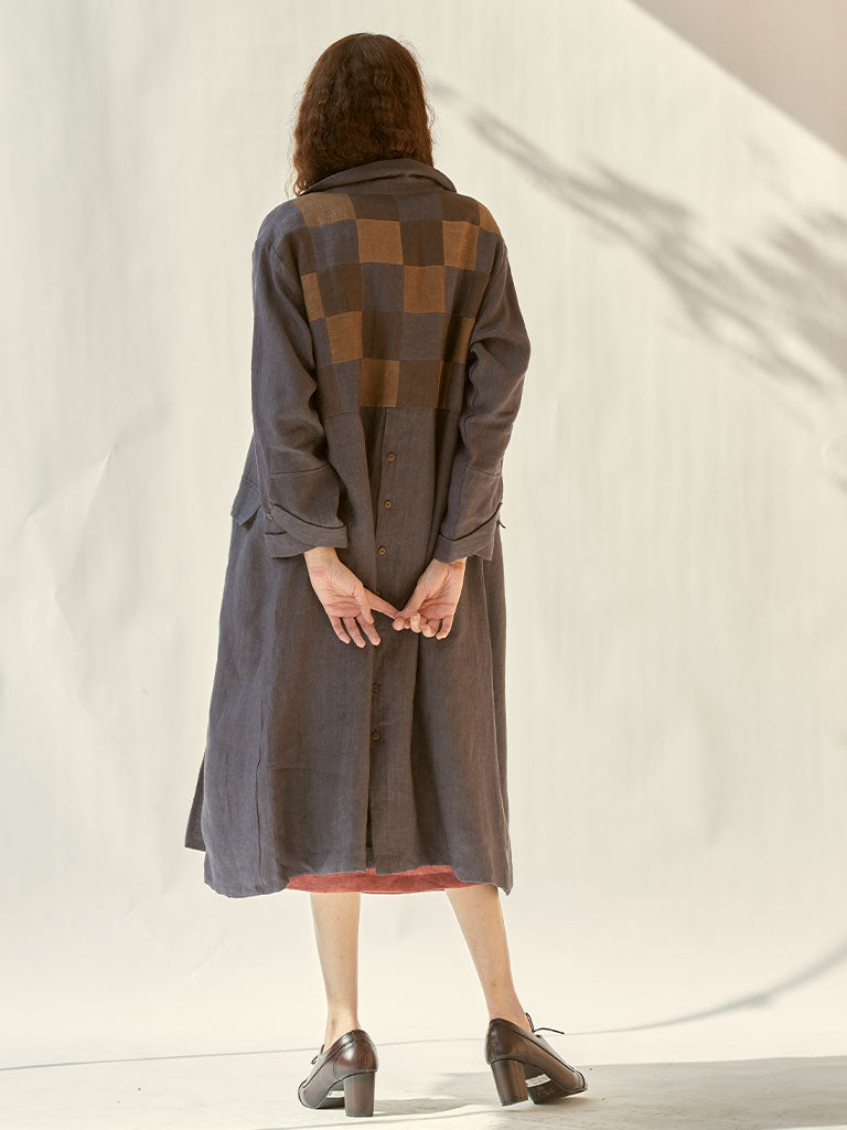 Trench Me Not Charcoal Coat JACKETS IKKIVI   