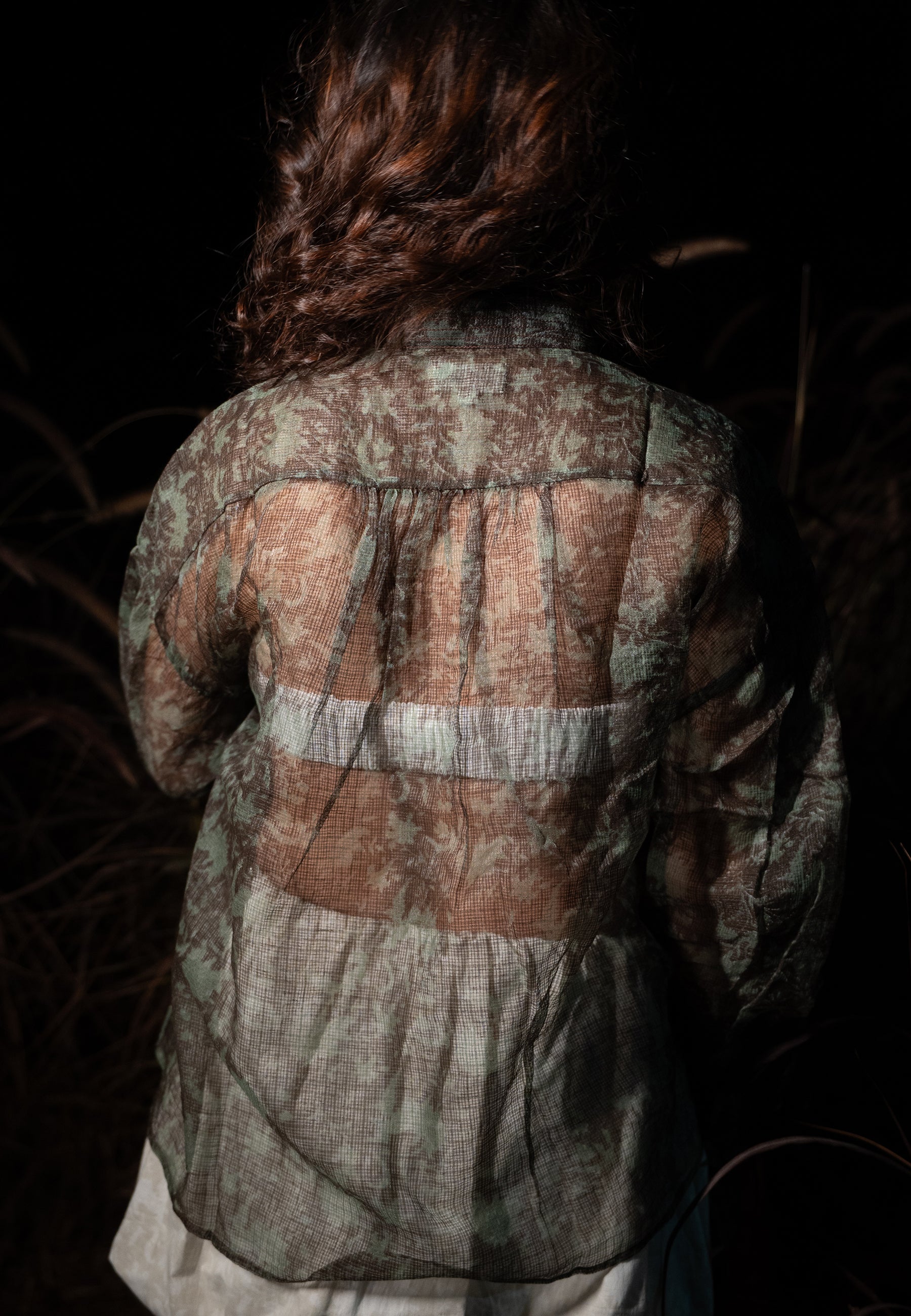 Koi Green Sheer Top TOPS IKKIVI