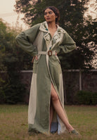 Meadows Unisex Colour Blocked Trench JACKETS IKKIVI