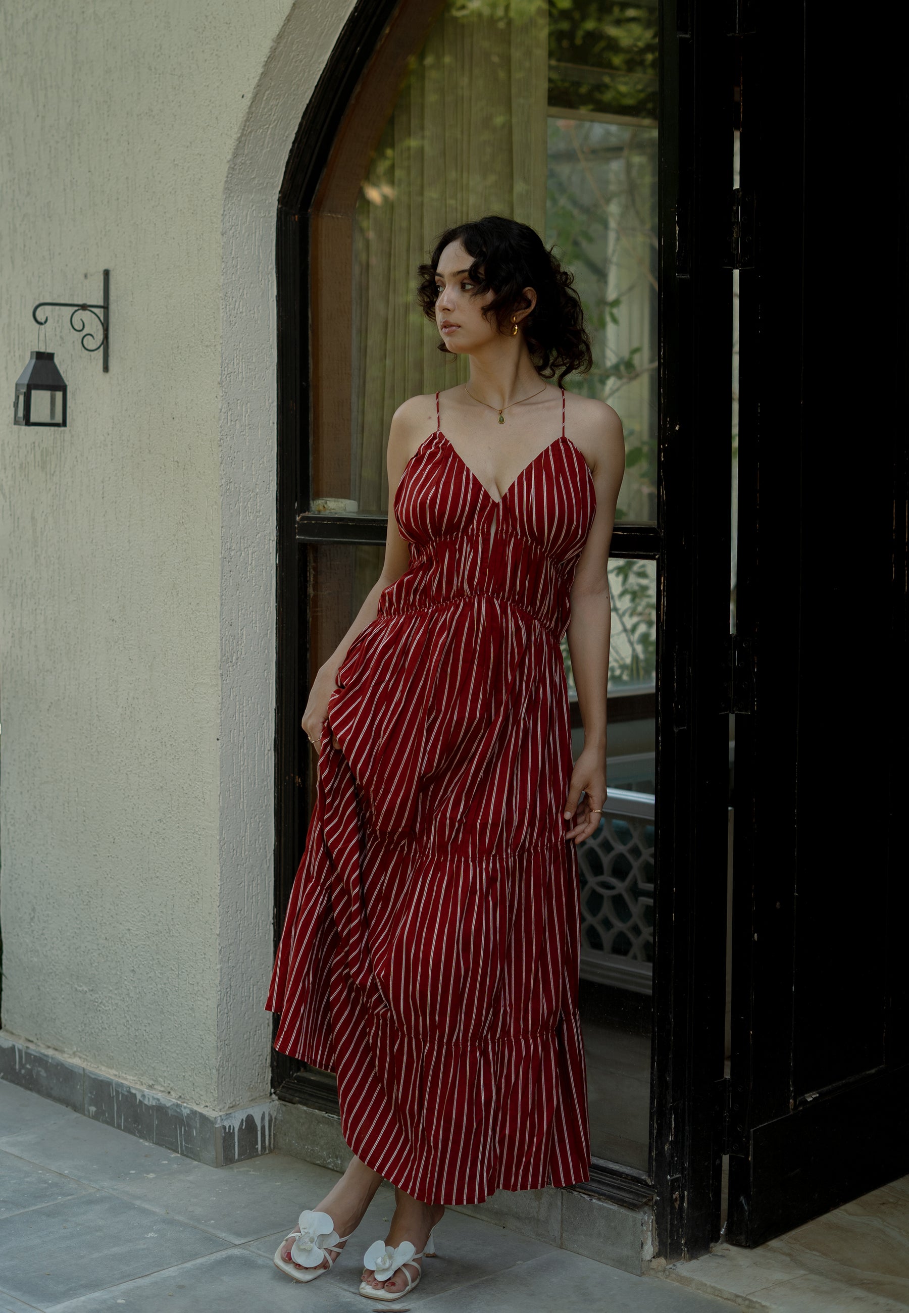 Gigi Red Dress DRESSES IKKIVI