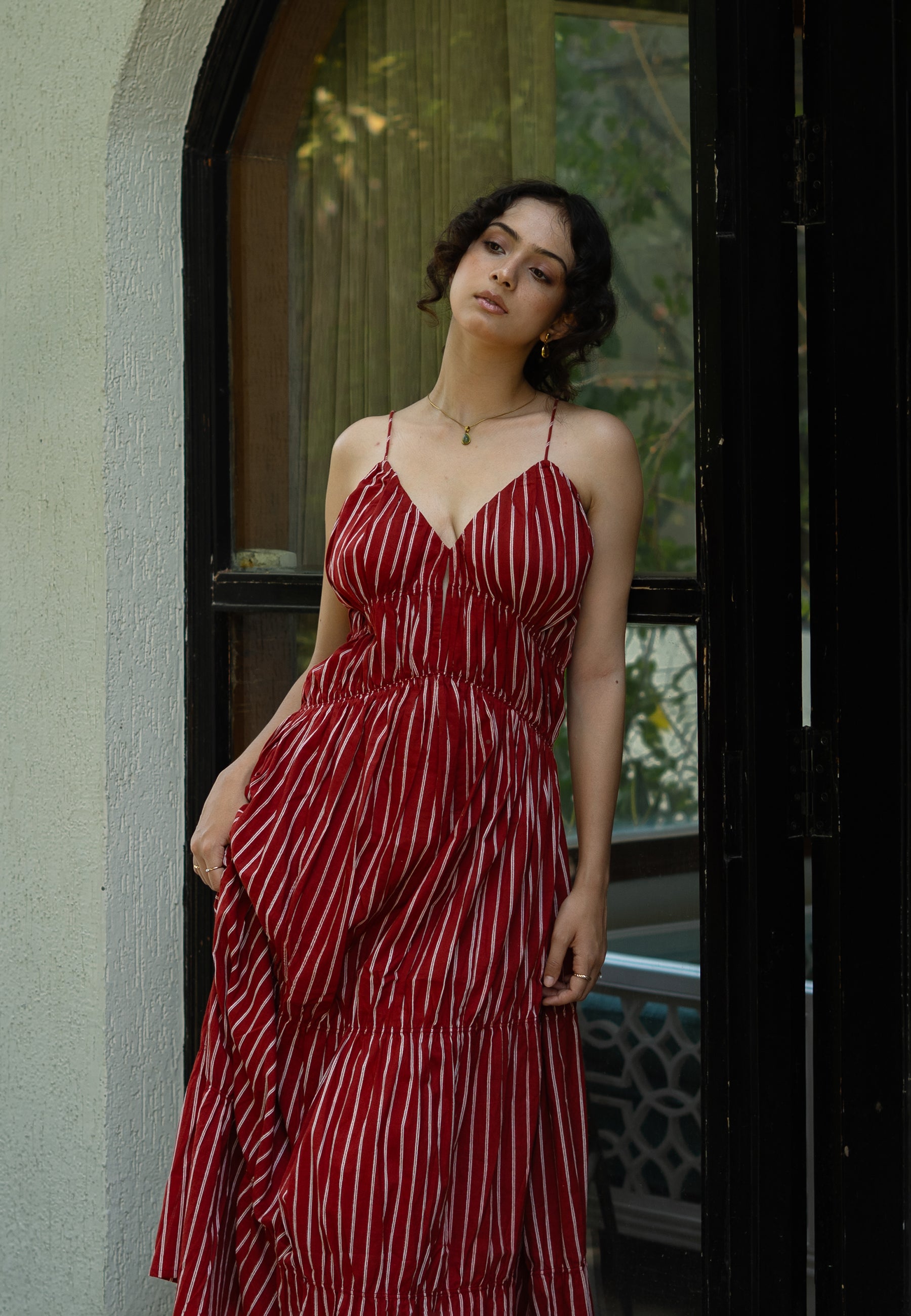 Gigi Red Dress DRESSES IKKIVI