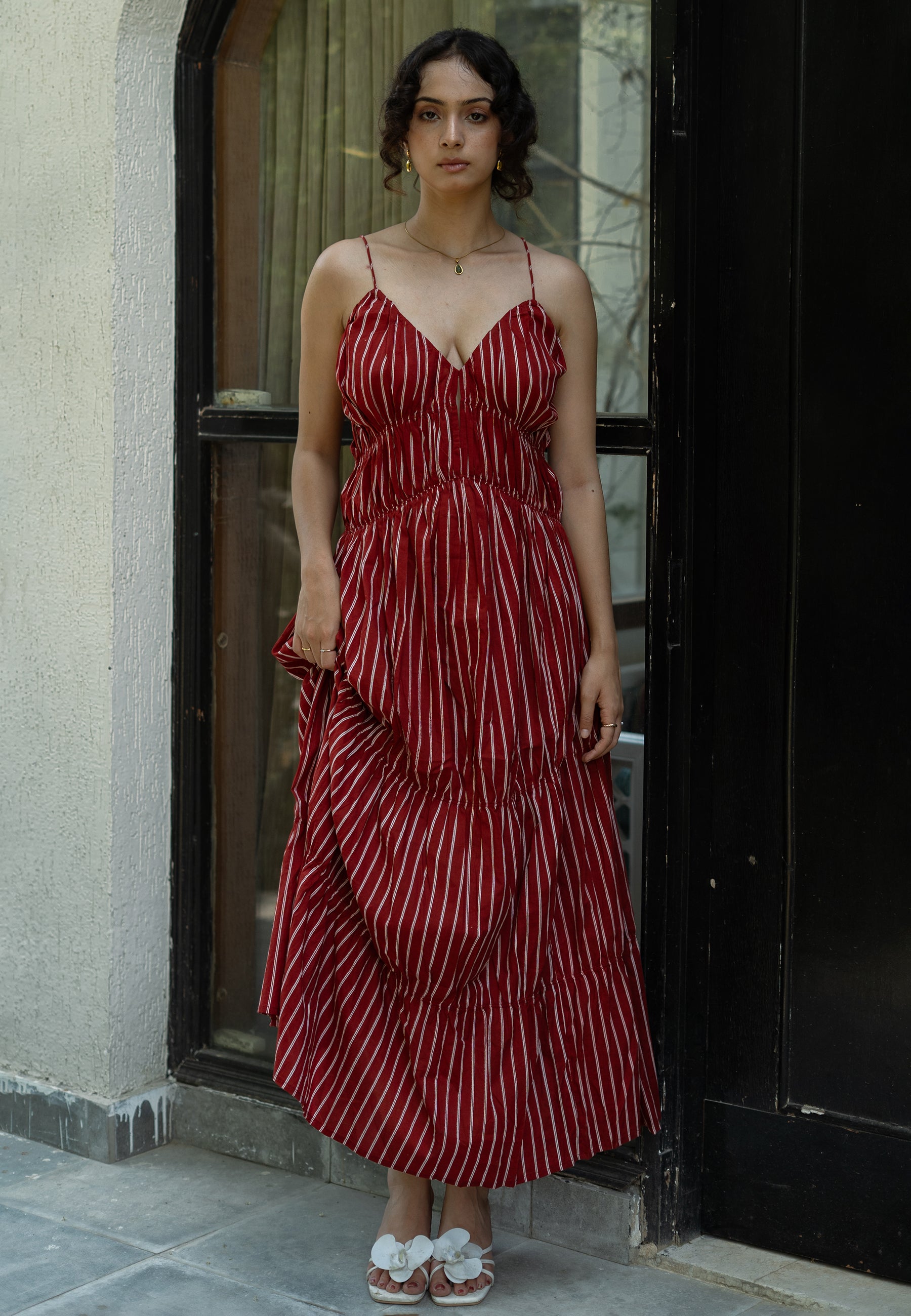 Gigi Red Dress DRESSES IKKIVI
