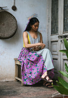 Blooming Patchwork Dress DRESSES IKKIVI