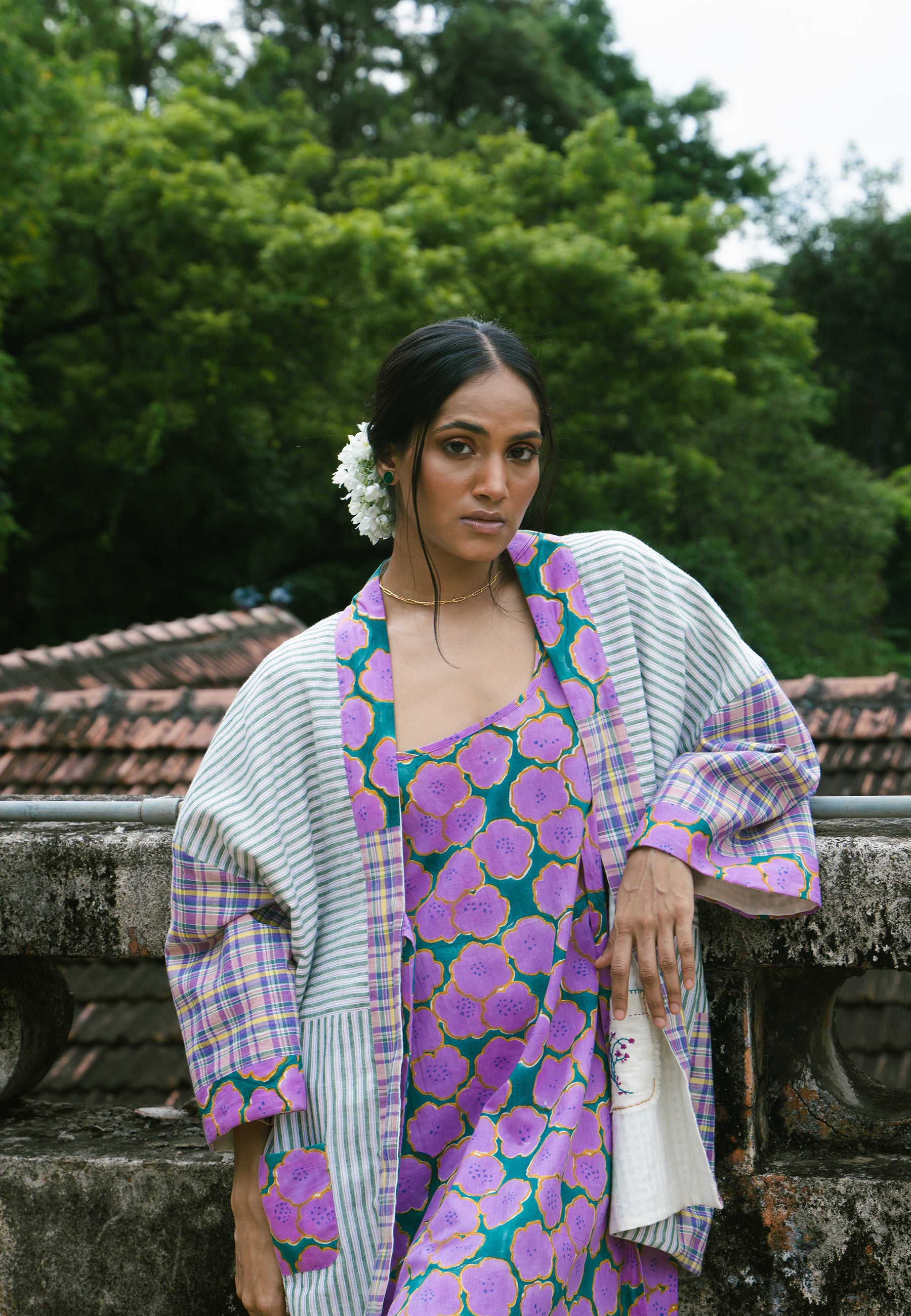 Blooming Reversible Overlay JACKETS IKKIVI