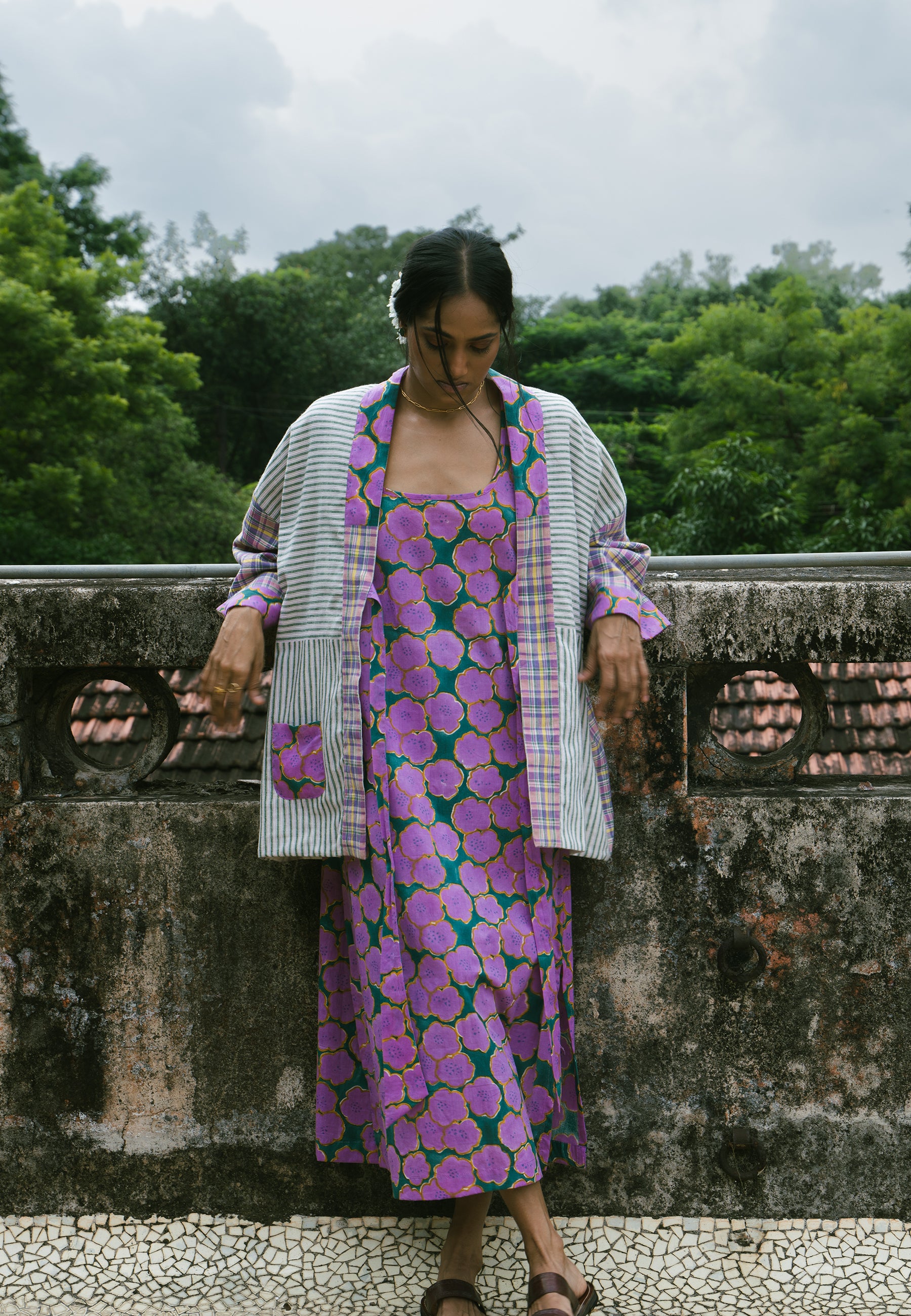 Blooming Reversible Overlay JACKETS IKKIVI