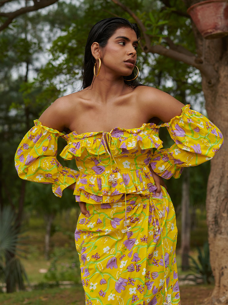 Hawaiin Off Shoulder Top