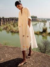 Load image into Gallery viewer, Dove Shirt Dress DRESSES KHARA KAPAS   
