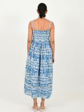 Load image into Gallery viewer, Indigo Splash Gather Dress DRESSES Rias Jaipur   
