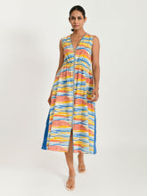 Load image into Gallery viewer, Wave Zipped Dress DRESSES Rias Jaipur   
