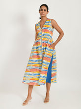 Load image into Gallery viewer, Wave Zipped Dress DRESSES Rias Jaipur   
