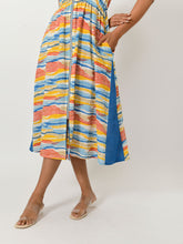 Load image into Gallery viewer, Wave Zipped Dress DRESSES Rias Jaipur   
