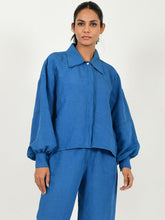 Load image into Gallery viewer, Classic Linen Bell Shirt TOPS Rias Jaipur   
