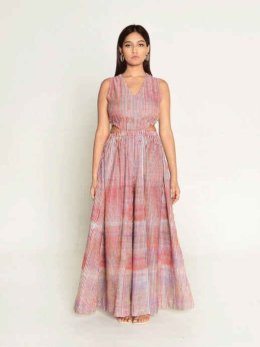 Plosky Cloud Side Cut Jumpsuit JUMPSUITS Rias Jaipur