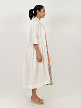 Load image into Gallery viewer, Off-White Linen Jacket JACKETS Rias Jaipur   
