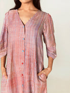 Plosky Cloud Shirt Dress DRESSES Rias Jaipur