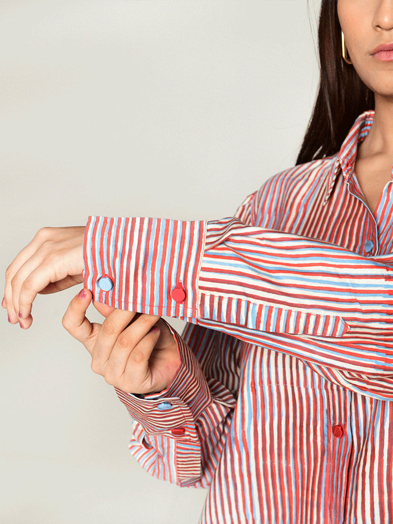 Plosky Cloud Long Shirt TOPS Rias Jaipur