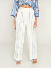 Load image into Gallery viewer, Ponzo White Pant BOTTOMS Rias Jaipur
