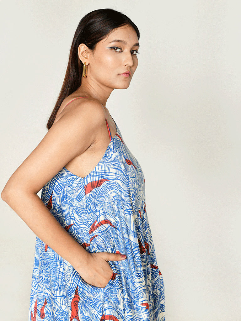 Ponzo One Shoulder Maxi DRESSES Rias Jaipur