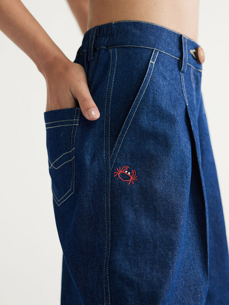 Deepwater Denim Shorts BOTTOMS SUI