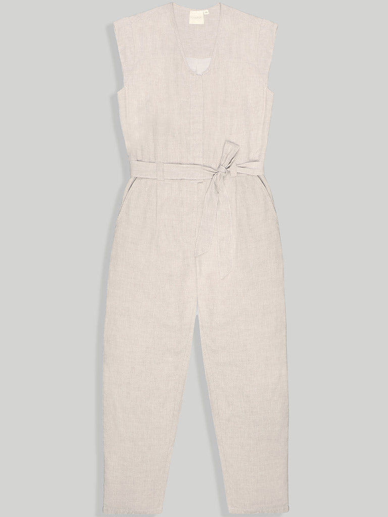Evening Chai Ecru Jumpsuit JUMPSUITS Reistor   
