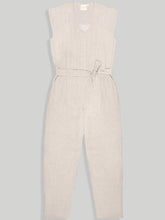 Load image into Gallery viewer, Evening Chai Ecru Jumpsuit JUMPSUITS Reistor   
