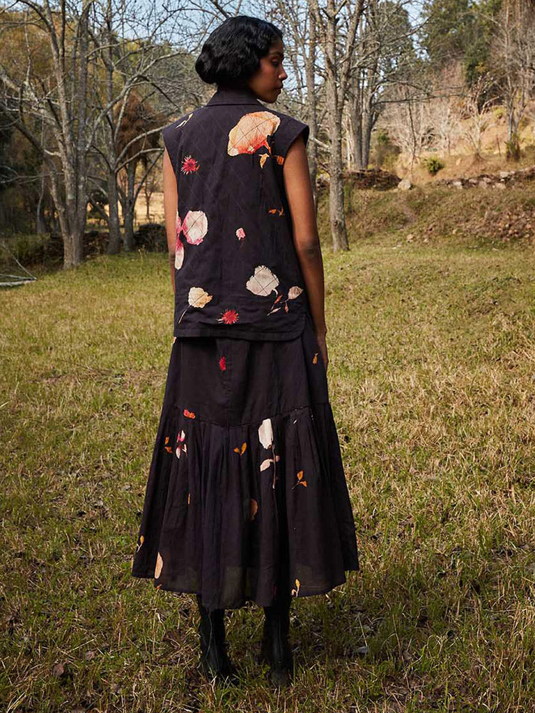 Abstract Bouquet Jacket JACKETS KHARA KAPAS