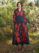 Black Woods Dress DRESSES KHARA KAPAS