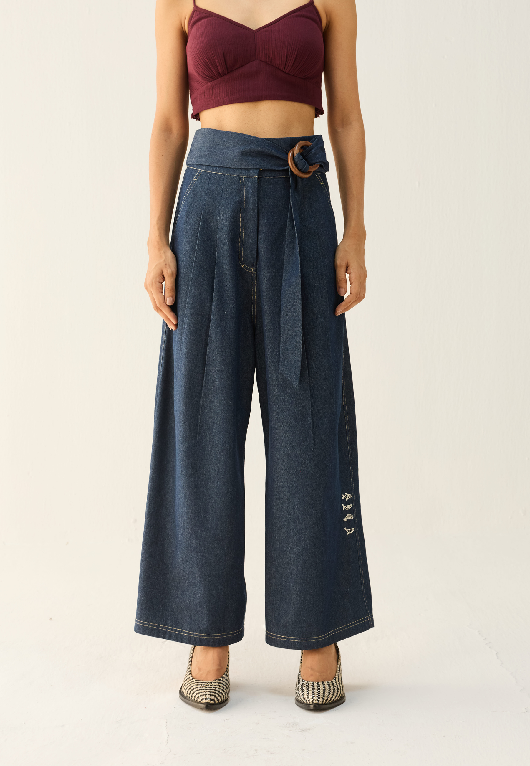 Flow Free Sustainable Denim Jeans BOTTOMS SUI