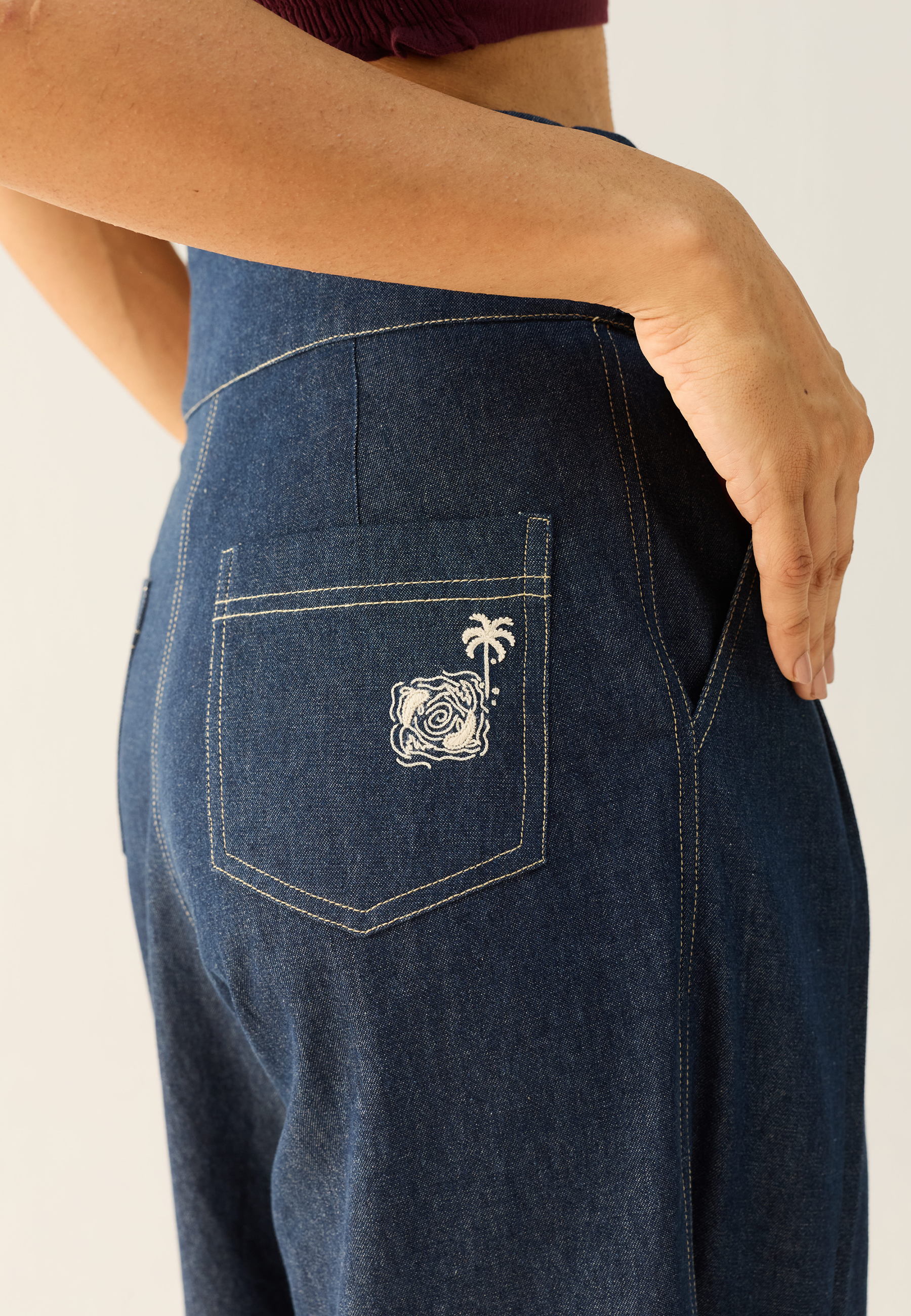 Flow Free Sustainable Denim Jeans BOTTOMS SUI