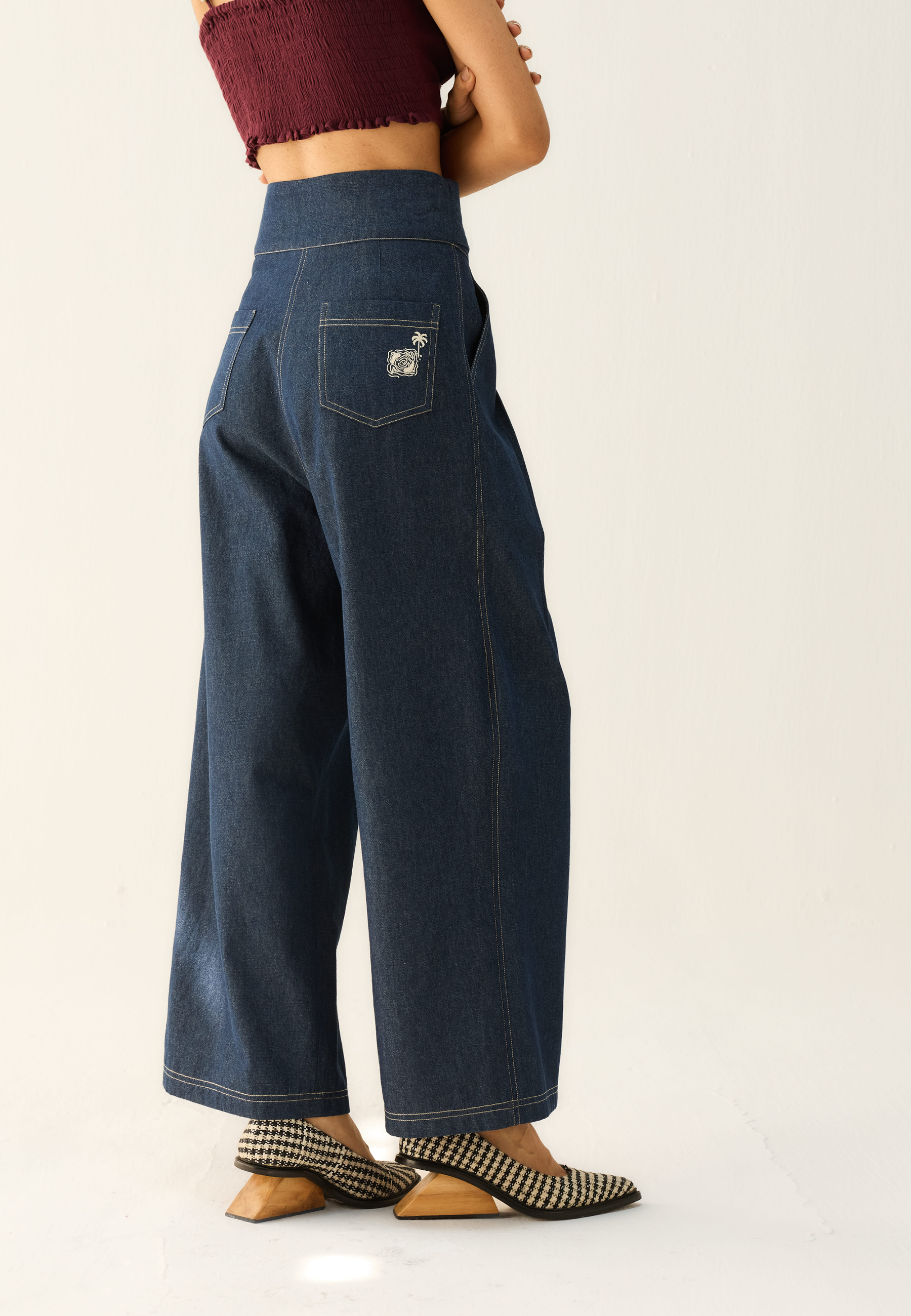Flow Free Sustainable Denim Jeans BOTTOMS SUI