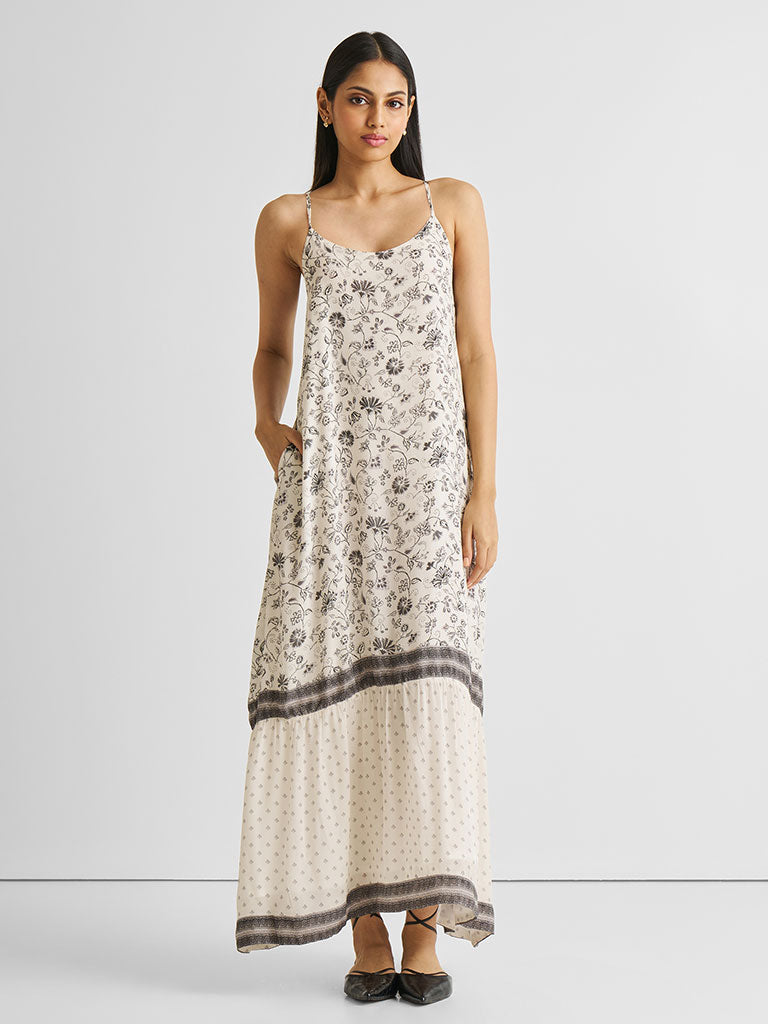 Flowy Wildflower Maxi Dress DRESSES Reistor   