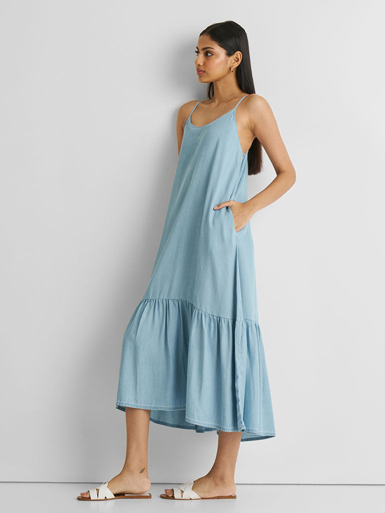 Flowy Maxi Dress DRESSES Reistor   
