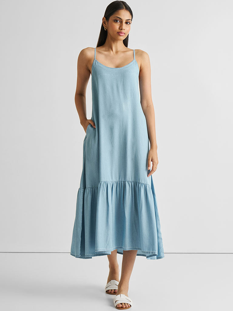 Flowy Maxi Dress DRESSES Reistor   