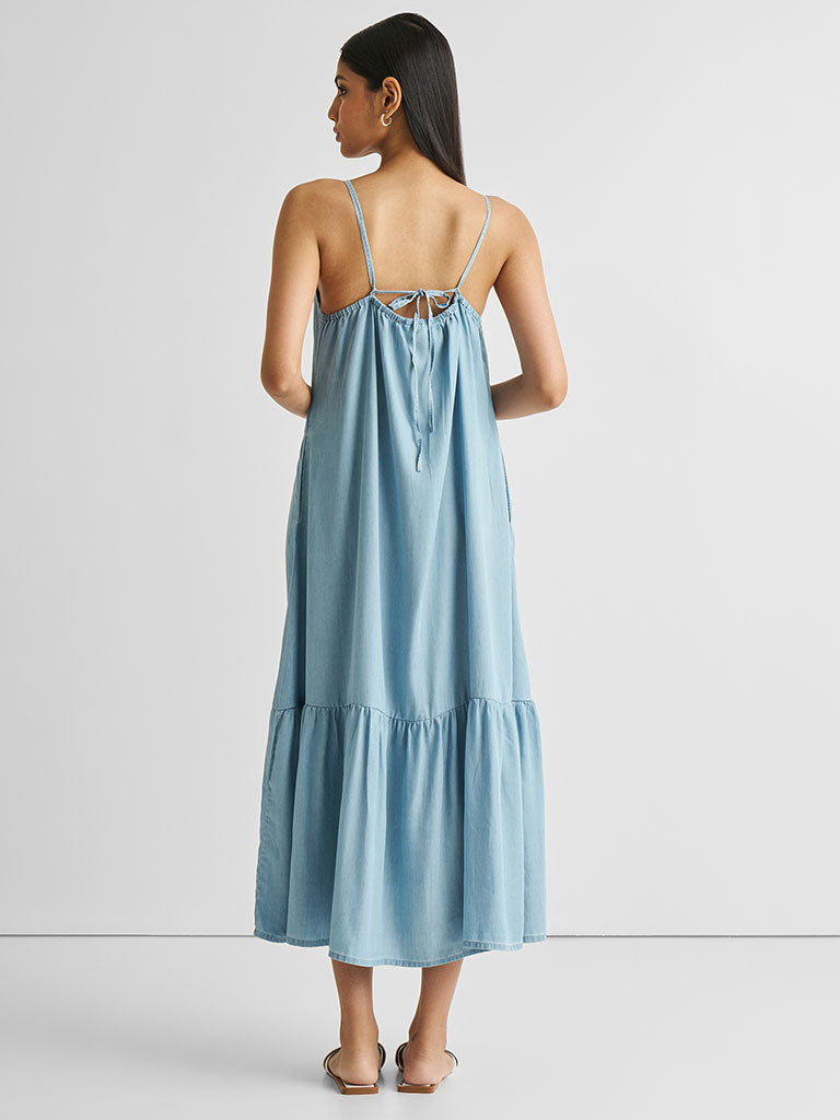 Flowy Maxi Dress DRESSES Reistor   