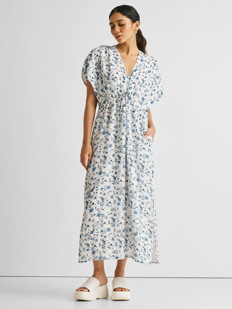 Gathered Maxi Dress DRESSES Reistor   