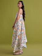 Golden Garden Lyocell Maxi Dress DRESSES SUI   