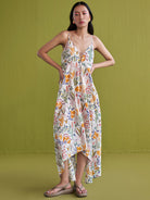 Golden Garden Lyocell Maxi Dress DRESSES SUI   
