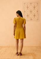 Golden Glow Kala Cotton Dress DRESSES SUI