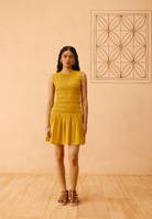 Golden Glow Kala Cotton Dress DRESSES SUI