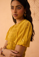 Golden Glow Kala Cotton Dress DRESSES SUI