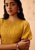 Golden Glow Kala Cotton Dress DRESSES SUI