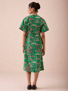 Green Fields Midi Dress DRESSES SUI