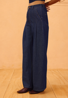 Heirloom Sustainable Denim Pleated Jeans BOTTOMS SUI