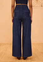 Heirloom Sustainable Denim Pleated Jeans BOTTOMS SUI
