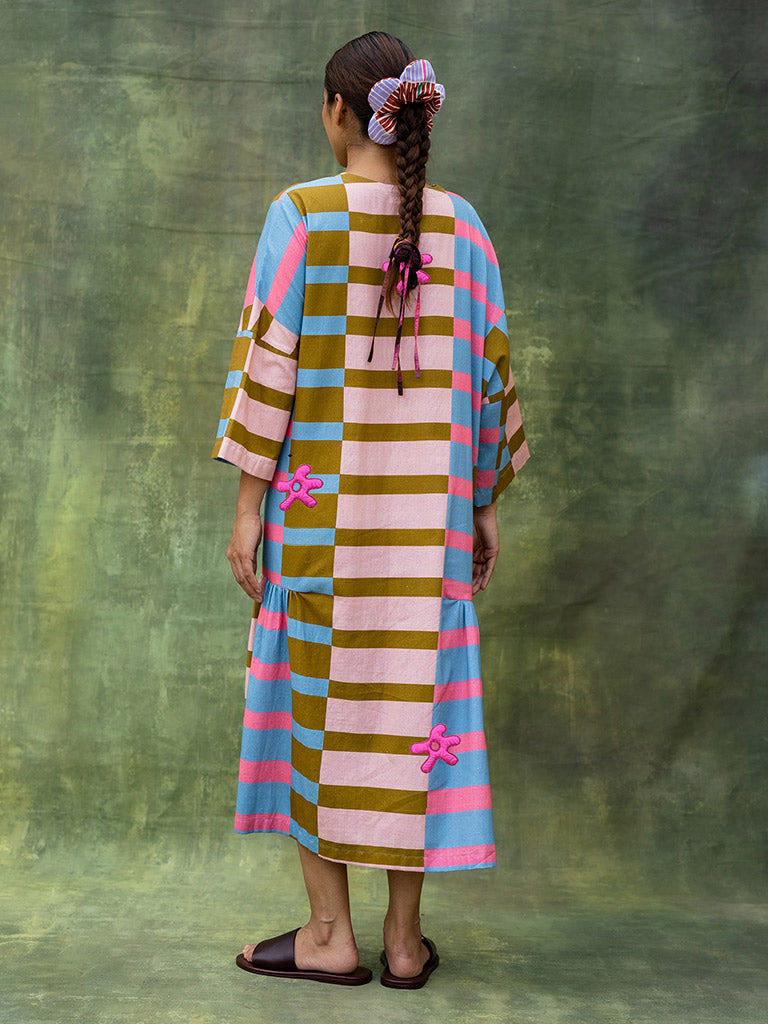 Edith Striped Dress DRESSES Doodlage