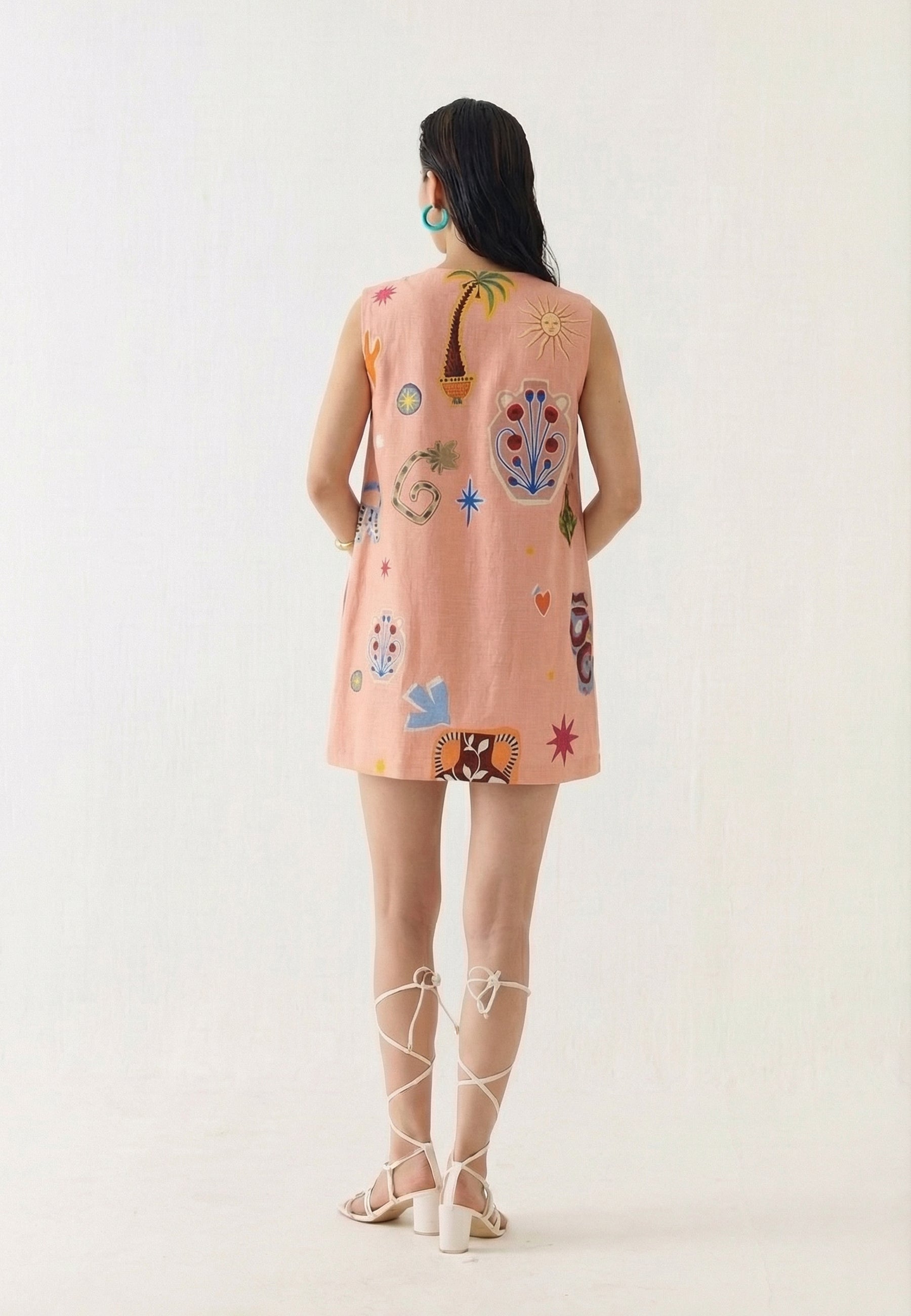 Pottery Short Dress DRESSES IKKIVI