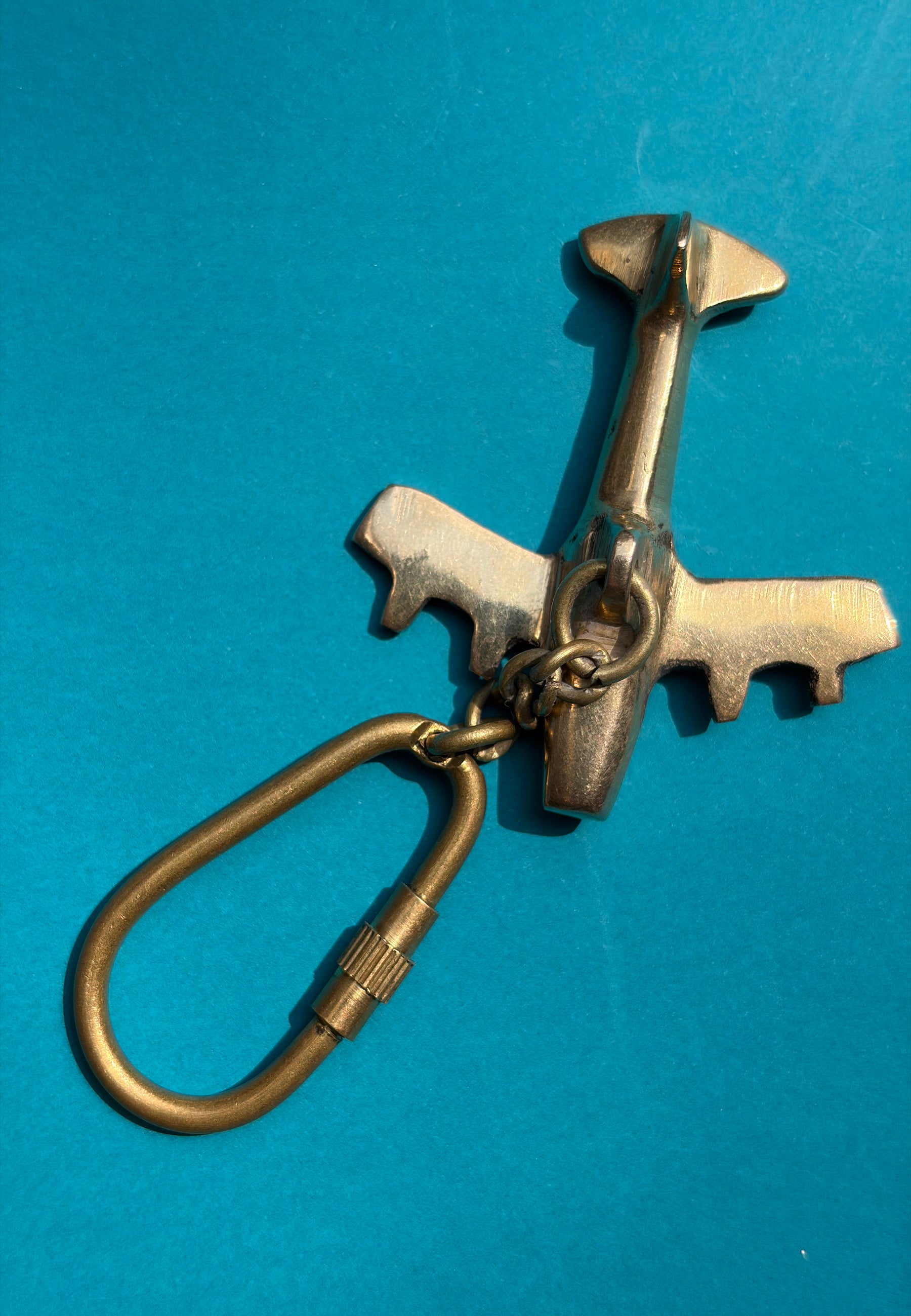 Fly Away Brass Keychain ACCESSORIES IKKIVI